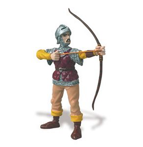 Safari Knight with Bow & Arrow Toy Model
