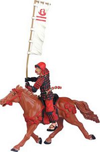 RetiredSafari Samurai Brown Horse Model Toy