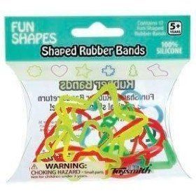 Fun Shapes Rubber Bands