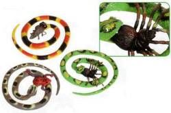 Rubber Feeding Snake Toy, snake toy replica model, snake toys for kids by toysmith