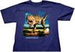 Smiley Tyrannosaurus Rex Dinosaur T-Shirt Youth  XS