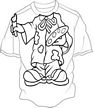 Artist-Color In Kids Shirt-Large
