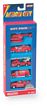 Action City Fire Department 5 Piece Vehicle Gift Pack