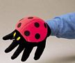 Folkmanis Ladybug Hand Puppet, puppet's for kids, hand puppets, plush puppet, puppet show, plush for