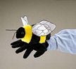 Folkmanis Bee Hand Puppet, puppet's for kids, hand puppets, plush puppet, puppet show, plush for kid