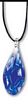 Teardrop Flower Pendant-Blue