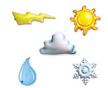 Giant Inflatable Weather Set