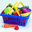 Pretend & Play Fruit & Vegetable Play Food Basket Set