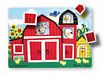 Melissa and Doug Farm Peek-A-Boo Peg Puzzle