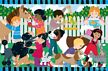 Melissa and Doug Backyard Pets Floor Puzzle