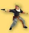 Papo Cowboy Moustache Toy Model