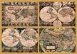 4 Historic World Maps 18000 Piece Puzzle