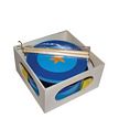 Fish Design Tom Tom Drum - Wood
