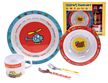PLANE, TRAIN, CAR DISH SET