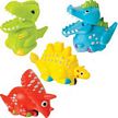 Toysmith Press & Go Dino Zoomsters
