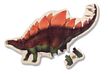 Wooden Stegosaurus Floor Puzzle