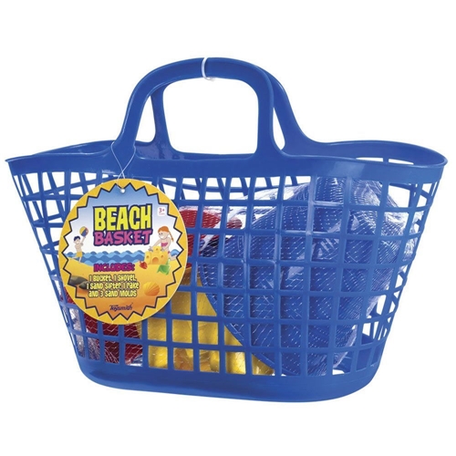 Kids Beach Basket Plastic Beach Gear