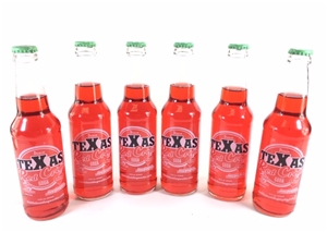 Case of 24 Dublin Texas Bottling Works Red Creme Soda Glass Bottles 12 oz - Real Pure Cane Sugar