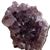Purple Druzy Cluster Amethyst on Metal Stand 6.5" 2.85 lbs  