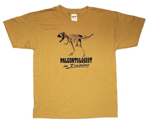 Paleontologist in Training Dinosaur T-Shirt Youth Large