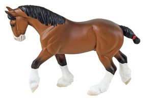 Safari Winner&#39;s Circle Clydesdale Horse Toy Model