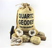 Large 3" Break Open Your Own Whole Moroccan Geodes Gift Bag - 10 Pack