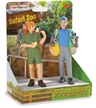 Safari Land Joe & Jane Zookeepers - On platform