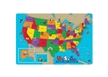 U.S.A. Foam Map Puzzle