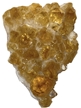 Natural Orange Citrine Druzy Cluster 4" 0.85 lbs