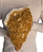 Natural Orange Citrine Druzy 13" 10.8 lbs