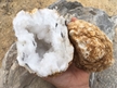 Break Open Moroccan Geode XXL Cantaloupe Size 6" - 8"