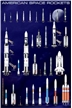 American Space Rockets Poster