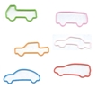 Memory Shape Rubber Bands Vehicles Assortment, Popular kids shaped rubber bands, Car, Truck, Bus