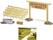 Wild Safari River Ranch Set, ranch toys, kids ranch gift set, Safari Farm collectibles and farm toy 