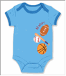 Boy's Romper, Baby Clothes, Baby Apparel, Sports Romper, Child's Romper, Romper