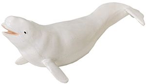 beluga whale figurine