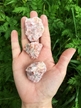 Raw Strawberry Calcite Healing Crystal - Motivation and Productivity