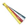 Plastic Ruler Multicolor