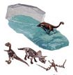 Dinosaur Fossil Putty - kids dinosaur party favor