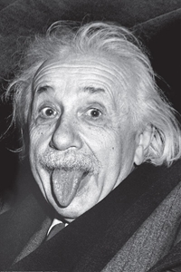 Einstein - Tongue Poster