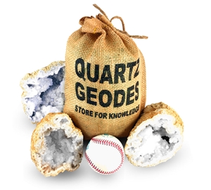 X-Large 4&quot; to 5&quot; Break Open Your Own Geodes Gift Bag - 3 Pack
