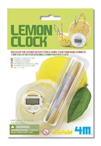 Mini Lemon Clock - Science Toy
