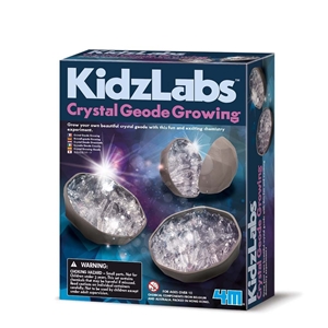 4M Kidz Labs Grow Your Own Crystal Geodes Kit