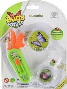 Bugs World Inspection Kit - Multi-purpose tool, magnifying glass, bug holder