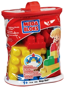 Mega Bloks- 24 piece set 