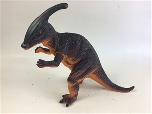 Hard Plastic Parasaurolophus Dinosaur Toy Model