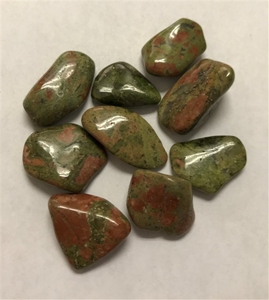 South African Unakite Tumbled Rock Mineral Specimen