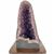 Large Amethyst Cathedral 61.5 Lbs Purple Amethyst Geode Color Crystal 19.75” Display