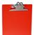 Recycled Plastic Clipboard - Red