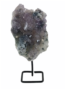 Amethyst Crystal Flowers on Stand 4.5&quot;